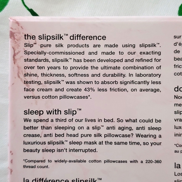 Slip pure silk sleep mask - Picture 4 of 4